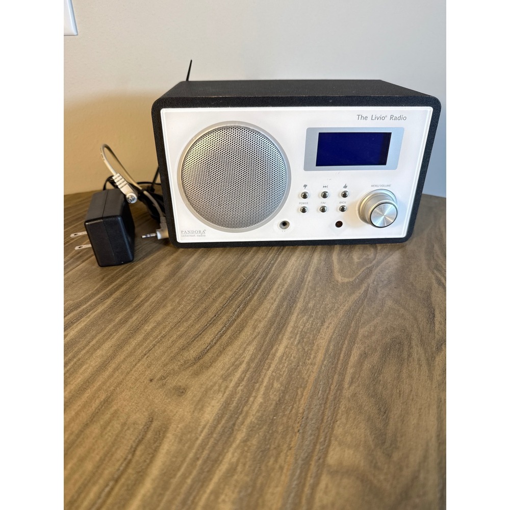 Livio Radio Internet Radio Pandora Powers On Display Works Untested Read Desc.